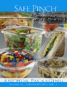 Safe Pinch Tamper-Evident Containers