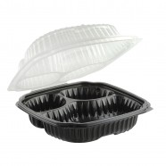 Culinary Classic 9.5×10.5 3-Cmp. Base/3-Cmp. Perforated Hinged Clamshell