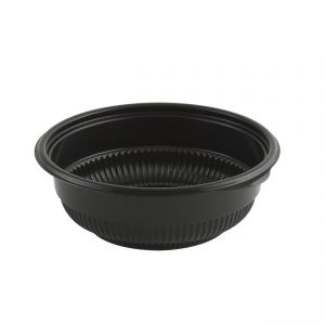 Anchor Packaging® Incredi-Bowls® Black 8oz Round Microwavable