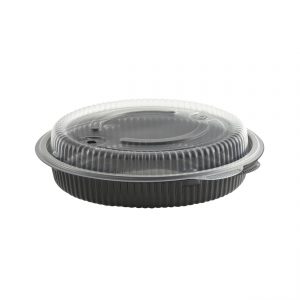 Anchor Packaging® Incredi-Bowls® Black 8oz Round Microwavable