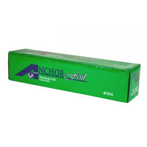 AnchorFoil AF181S - 18" x 1,000 Ft Standard Aluminum Foil Roll with Cutter Box