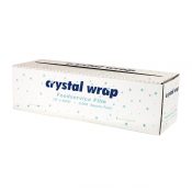 Crystal Wrap CW182 - 18" x 2,000' PVC Roll Cling Film Cutter Box