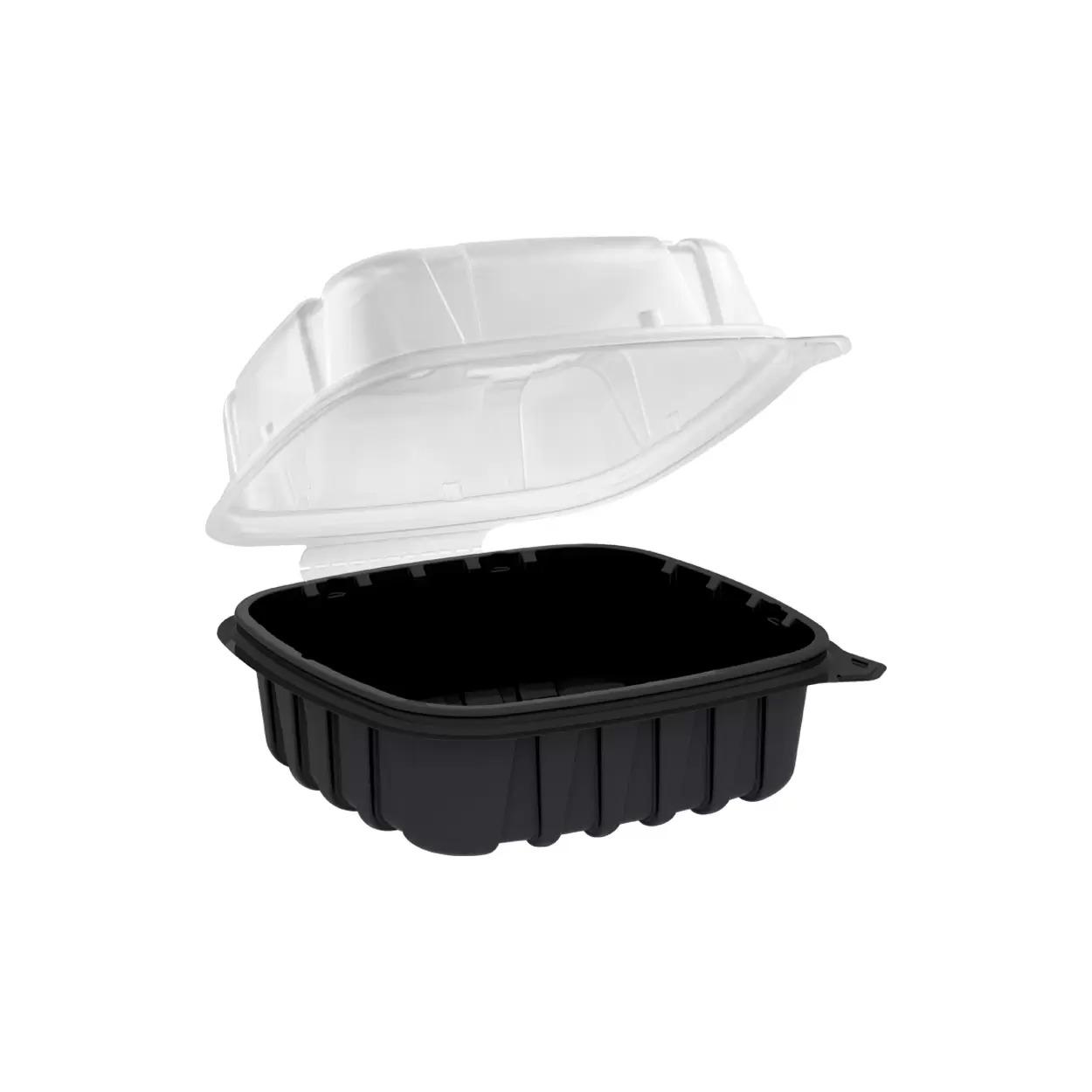 Culinary Basics® CB91011B Clamshell Food Containers (10.5 x 9.5 x 2.5 -  Case of 100)