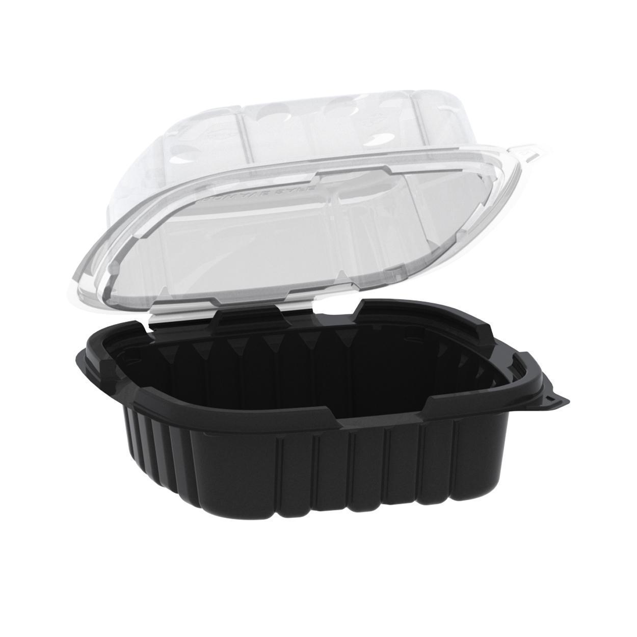 Disposable Plastic Food Container With Anti-Fog Lid