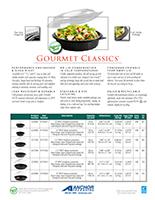 Gourmet Classics Hinged Containers