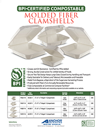 Molded Fiber Clamshells